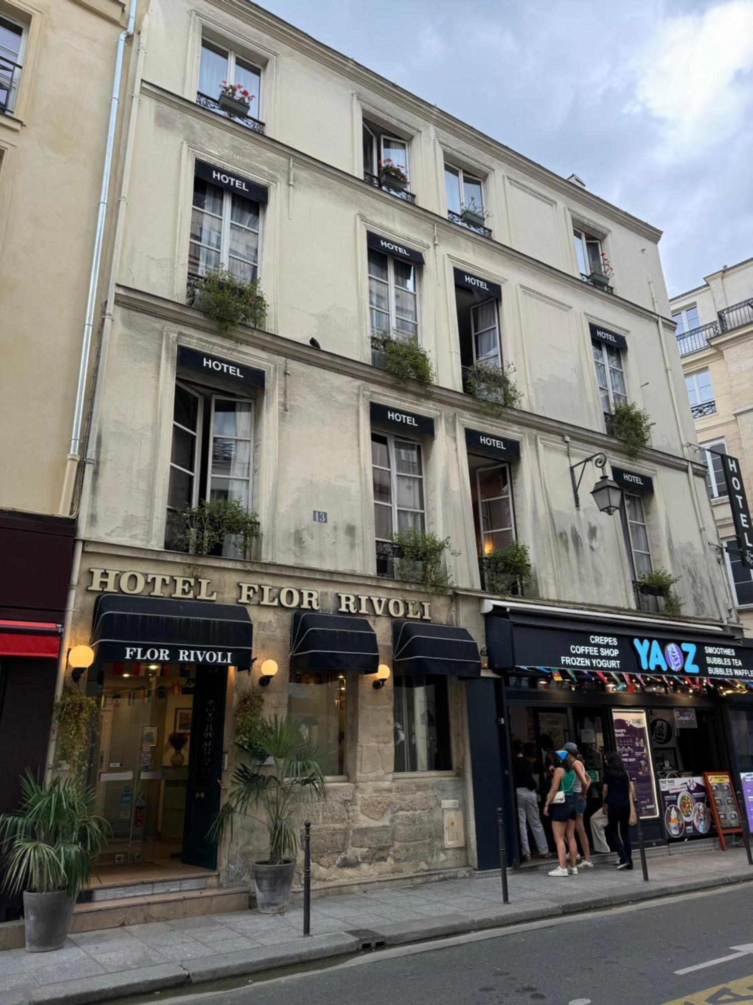 Hotel Flor Rivoli Paris Exterior foto