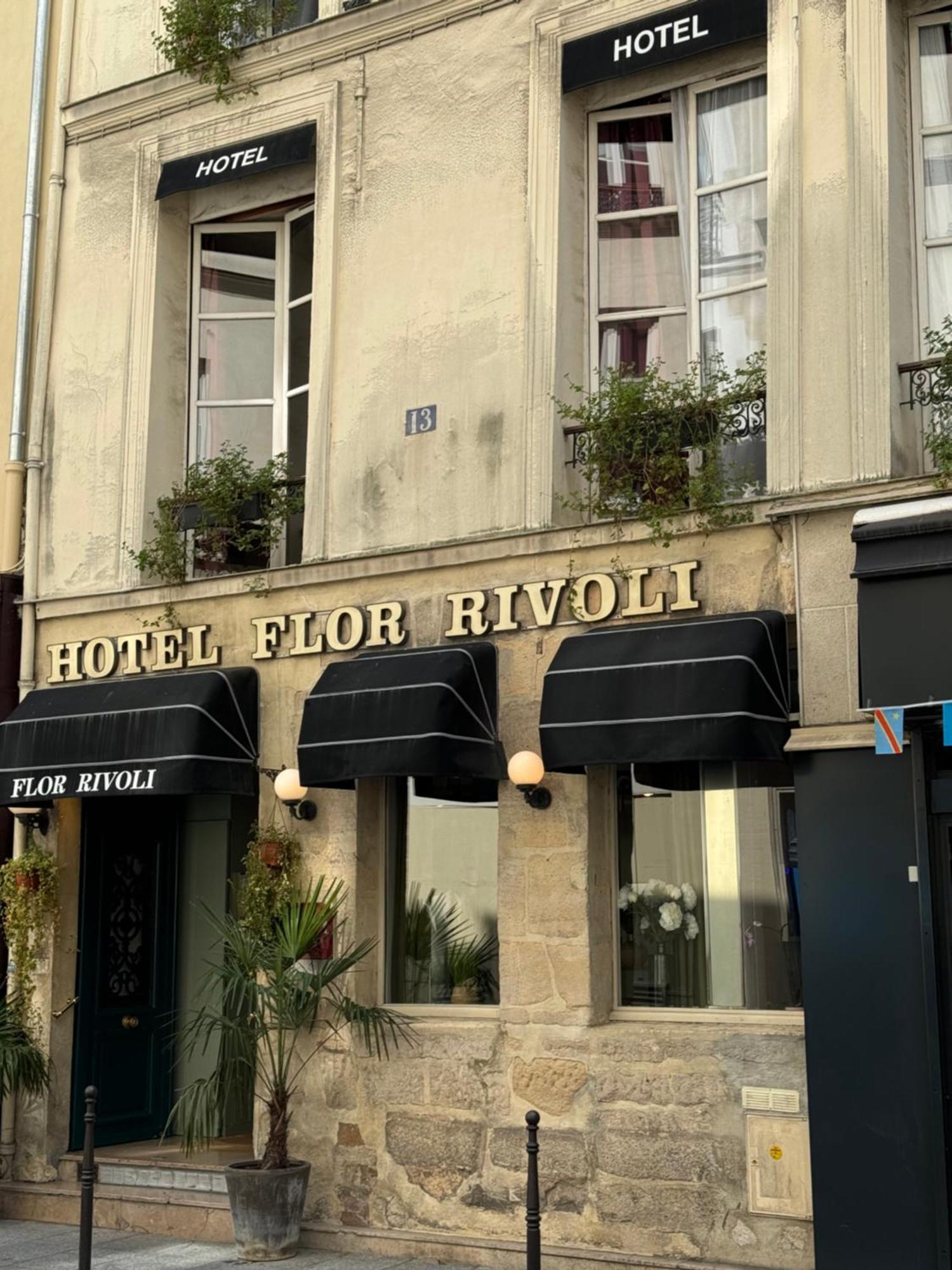 Hotel Flor Rivoli Paris Exterior foto